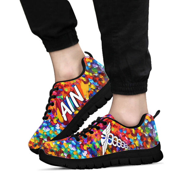 Ain Paint Art Kd Sneakers, Running Shoes- Love Sneakers 2