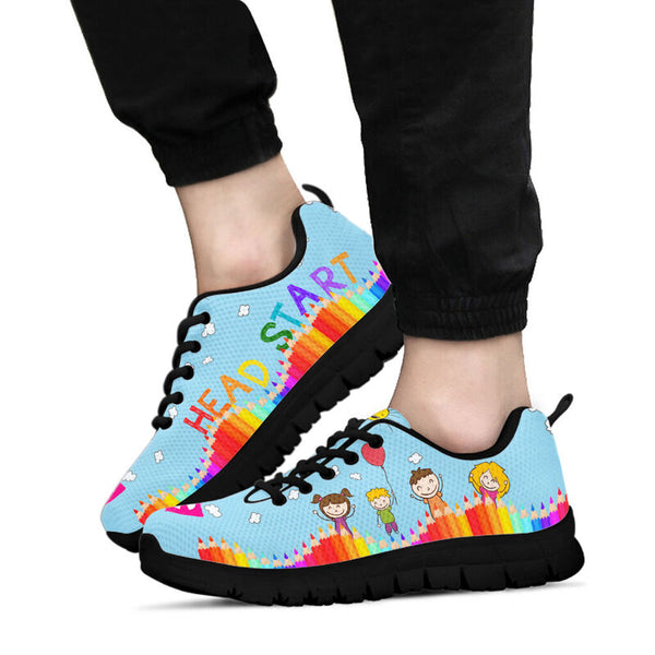 Head Start All Blue Sneakers, Runni- Love Sneakers