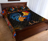 Chicken Mandala Quilt Bed Set 606793