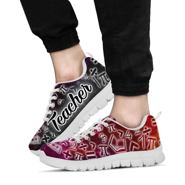 Teacher Galaxy2 Red Black Kd Sneakers, Running Shoes, Shoes For Women, Shoes For Men, Custo- Love Sneakers