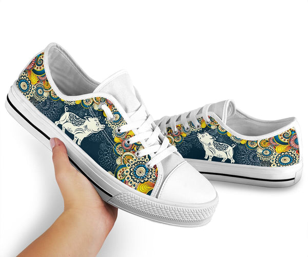 Pig Mandala FlowerShoes