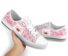 Pig Oink Pattern Low Top Shoes