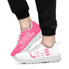 Nurse Practitioner- Love Pink White Sneakers, Running Shoes, Shoes For Women, Shoes For Men- Love Sneakers
