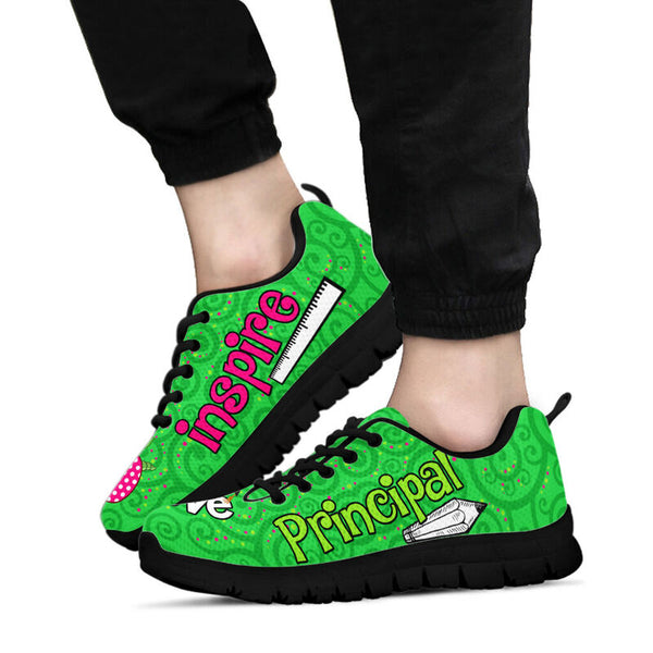 Principal Love Inspire Green Kd Sneakers, Runni- Love Sneakers