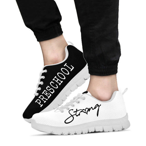 Preschool Strong Black White Kd Sneakers, Running Shoes, Shoes For Women, Shoes For Men, Cu- Love Sneakers