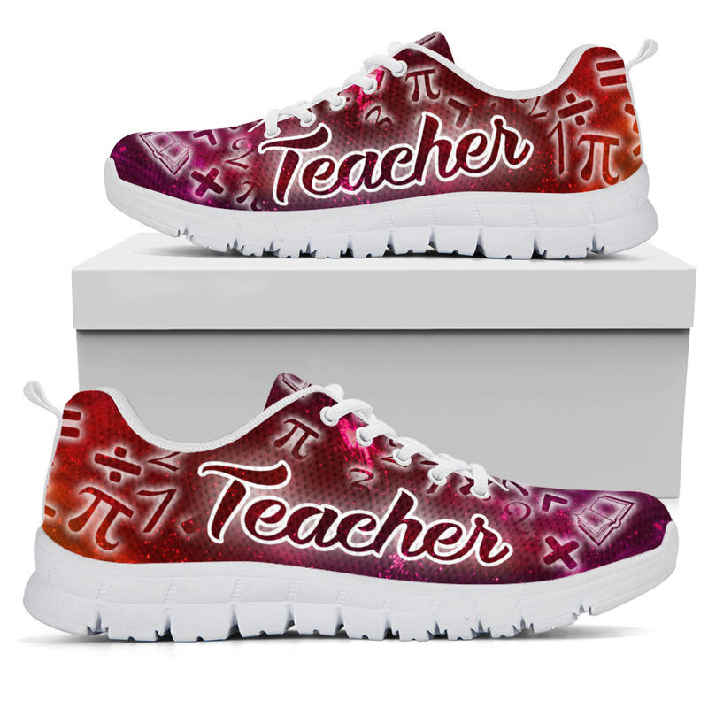 Teacher Galaxy2 Red Black Kd 2 Sneakers, Running Shoes, Shoes For Women, Shoes For Men, Cust- Love Sneakers