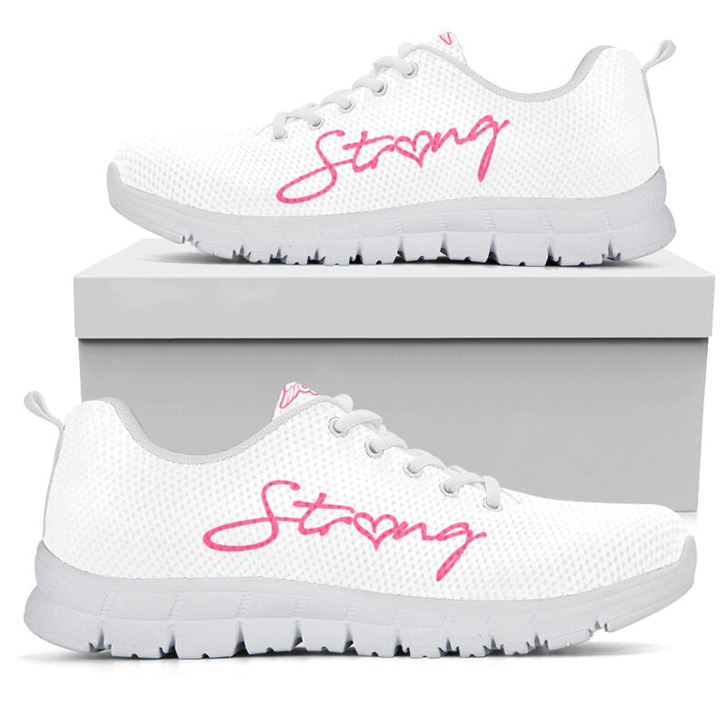 Strong Heartbeat Sneakers, Running Shoes, Shoes For Women, Shoes For Men, Custom Shoes, L- Love Sneakers