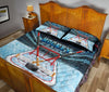 Hockey Goals - Quilt Bed Set - Love Quilt Bedding Set