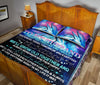 Dolphin To My Husband Quilt Bed Set - Love Quilt Bedding Set