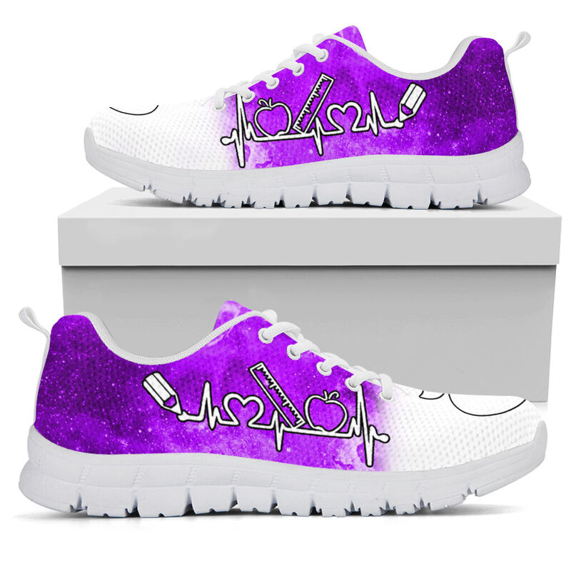 Teacher Galaxy Pw Sneakers, Running Shoes, Shoes For Women, Shoes For Men, Custom Shoes, L- Love Sneakers