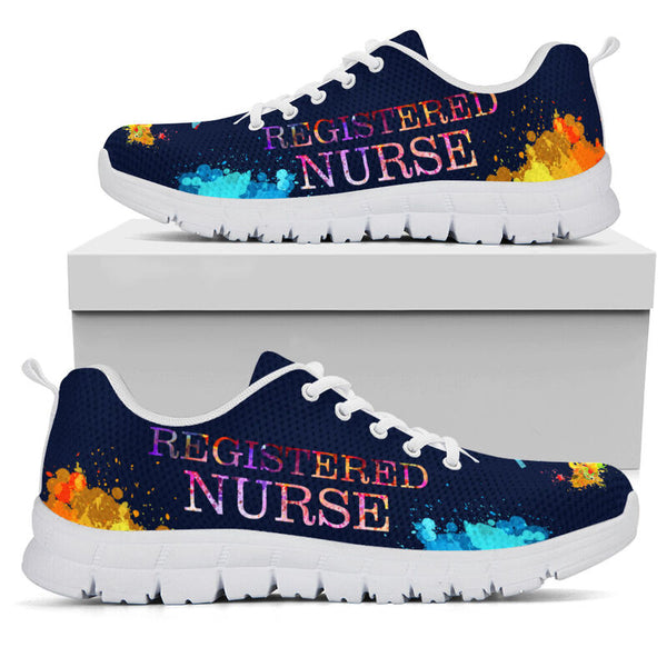 Registered Nurse Hb - Rn Sneakers, Running Shoes, Shoes For Women, Shoes For Men, Custom Sh- Love Sneakers