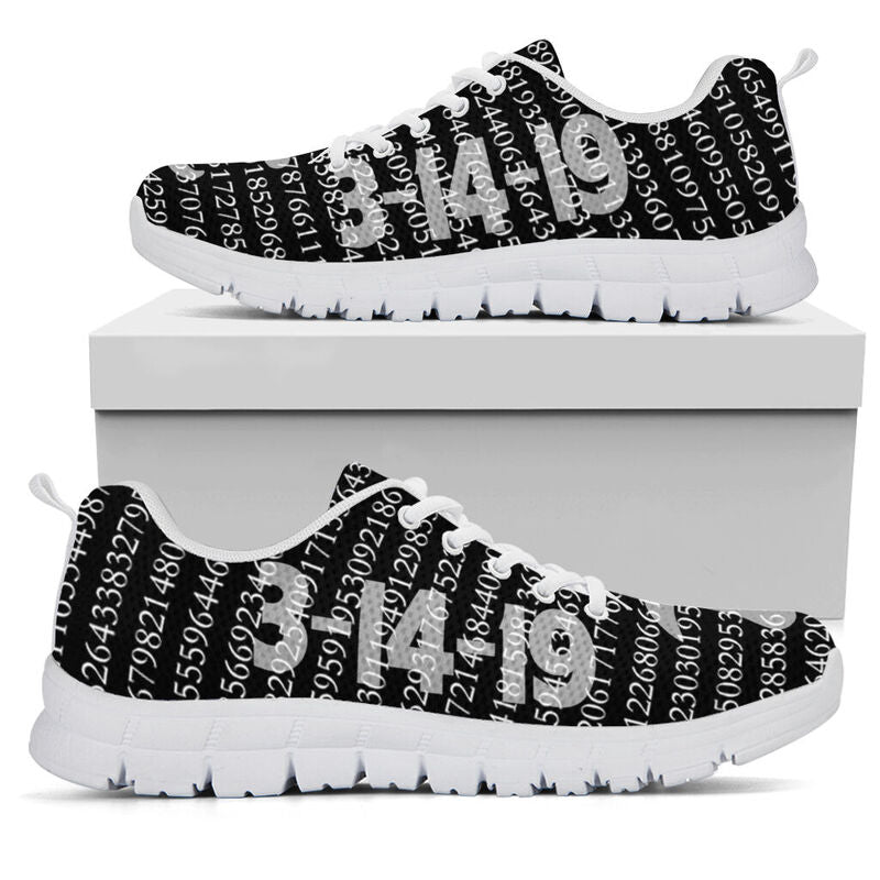 Pi Day Shoes Sneakers, Runni- Love Sneakers
