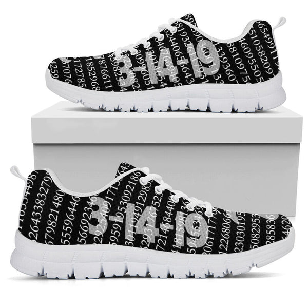 Pi Day Shoes Sneakers, Runni- Love Sneakers