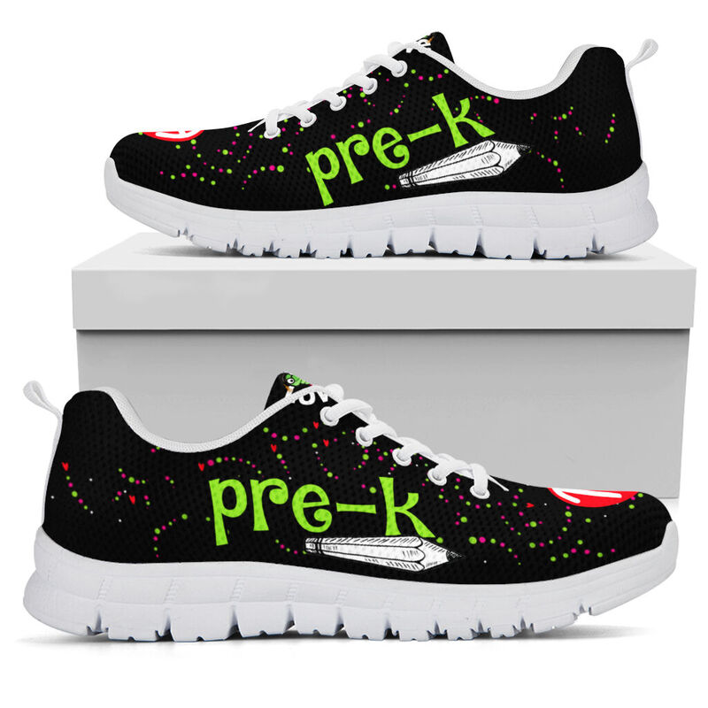 Prek - Teach Love Inspire Shoes Sneakers, Runni- Love Sneakers