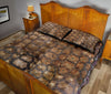 Turtle Shell Quilt Bed Set - Love Quilt Bedding Set