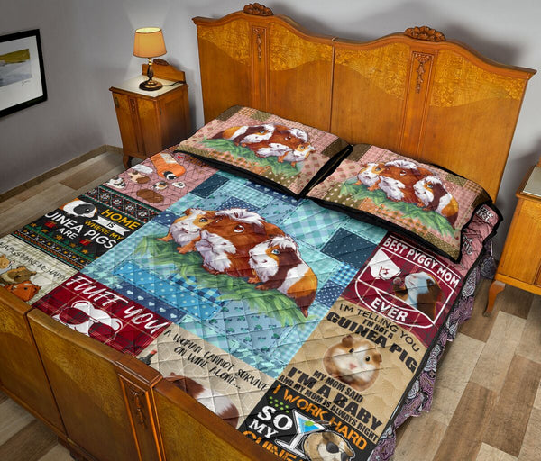 Guinea Pigs - Bed Set - Love Quilt Bedding Set