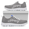 Teacher Strong- Blue Gray Kd Sneakers, Running Shoes, Shoes For Women, Shoes For Men, Custo- Love Sneakers