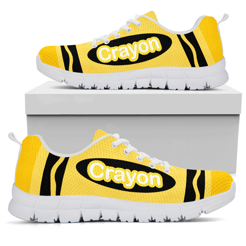Get Your Crayon Yellow Kd Sneakers, Running Shoes, Shoes For Women, Shoes For Men, Custom Sh- Love Sneakers