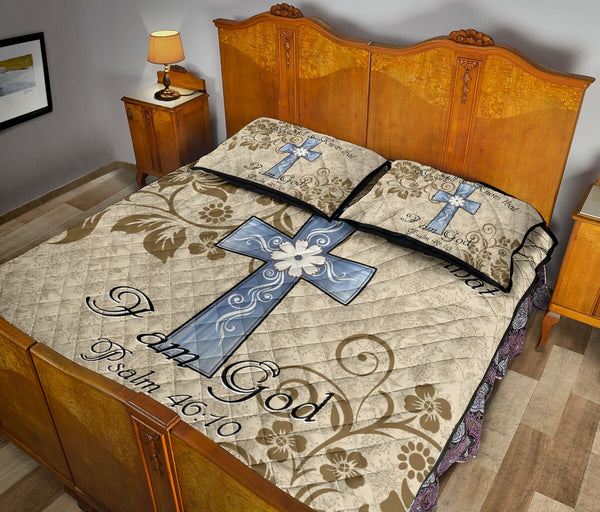 Cross Quilt Bed Set - Love Quilt Bedding Set
