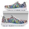 Librarian License Plates Sneakers, Runni- Love Sneakers