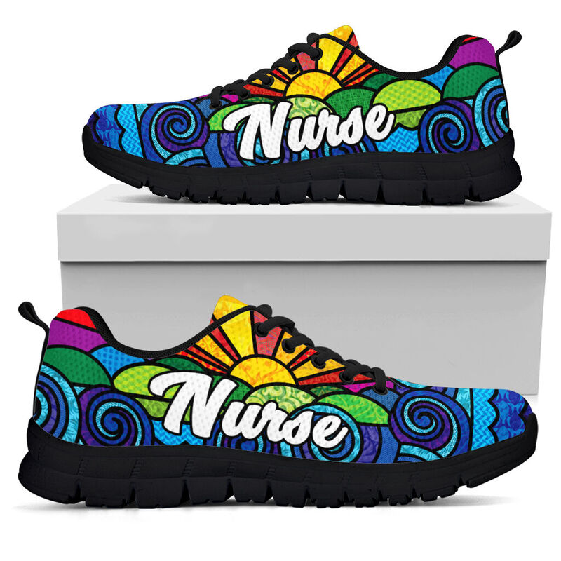 Nurse Sunpic Shoes Sneakers, Running Shoes, Shoes For Women, Shoes For Men, Custom Shoes, L- Love Sneakers