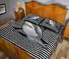 Shark Streaky Style Quilt Bed Set - Love Quilt Bedding Set