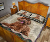 Poodle Dog - Vintage Mandala Sky - Love Quilt Bedding Set