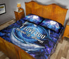 Quilt Bed Set - Dolphin - I Love You 92 - Love Quilt Bedding Set