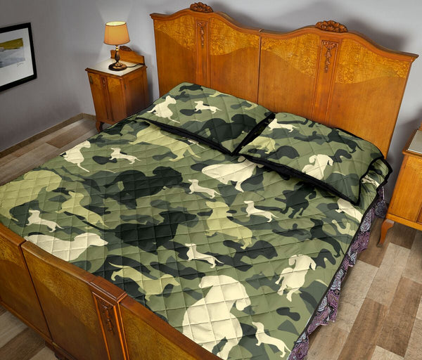 Dachshund Army Pattern - Bed Set - Love Quilt Bedding Set