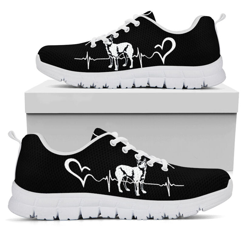 Heeler Mom Sneakers, Runni- Love Sneakers