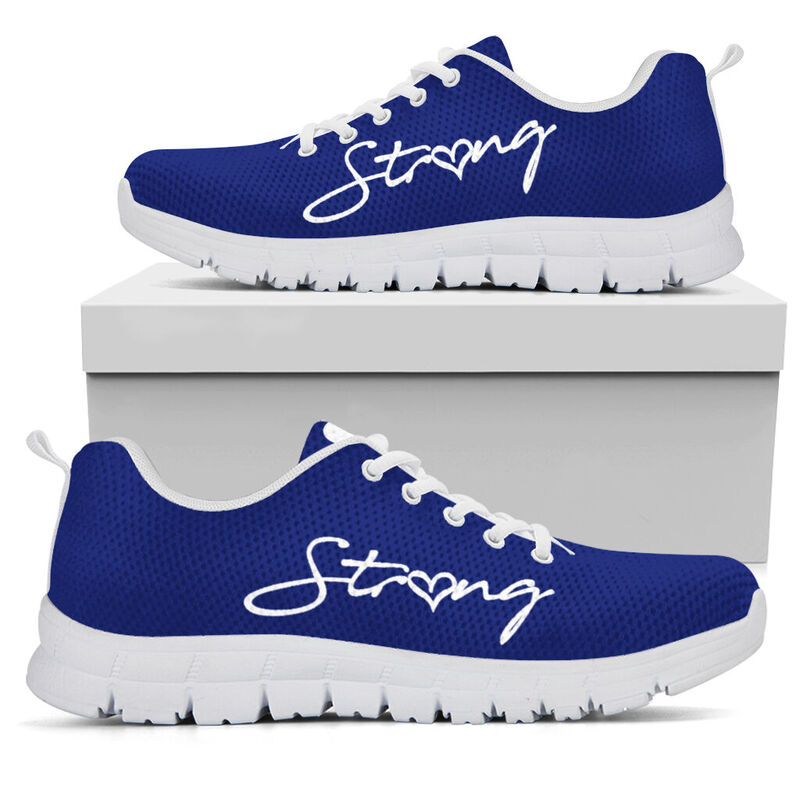 Principal Strong- All Royal Blue Kd Sneakers, Runni- Love Sneakers