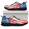 Retired Nurse Usa Flag 2 Sneakers, Running Shoes, Shoes For Women, Shoes For Men, Custom Sh- Love Sneakers