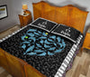 Dolphin Heart Cartoon Style Quilt Bed Set - Love Quilt Bedding Set