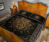 Owl Gold Quilt Bed Set - Love Quilt Bedding Set