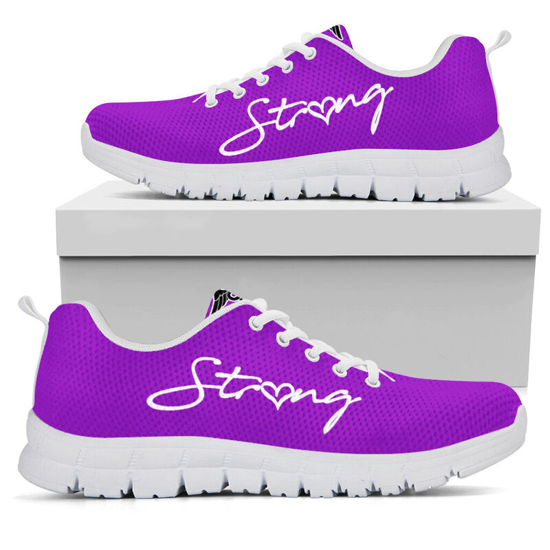 Nurse Strong Purple Black Kd Sneakers, Running Shoes, Shoes For Women, Shoes For Men, Custo- Love Sneakers