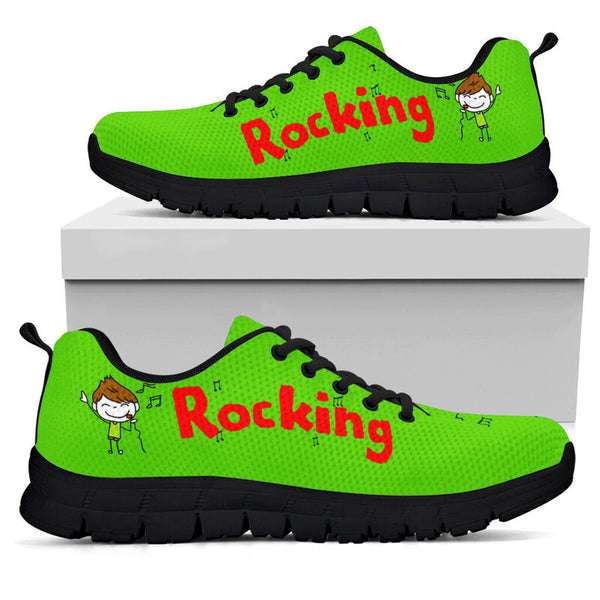 Teaching And Rocking Green Kd Sneakers, Running Shoes, Shoes For Women, Shoes For Men, Cust- Love Sneakers