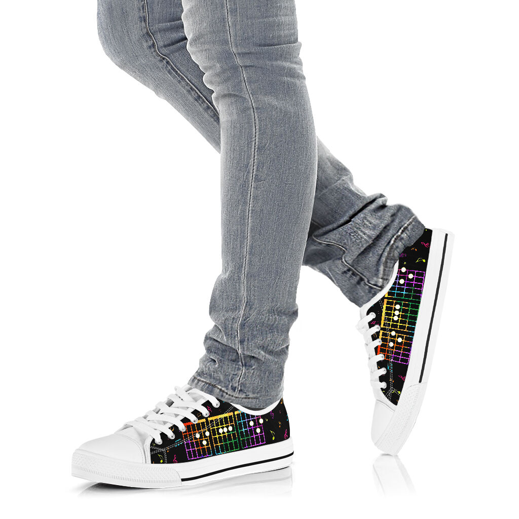 Guitar Color - Low Top Shoe - Love Love Top Shoes