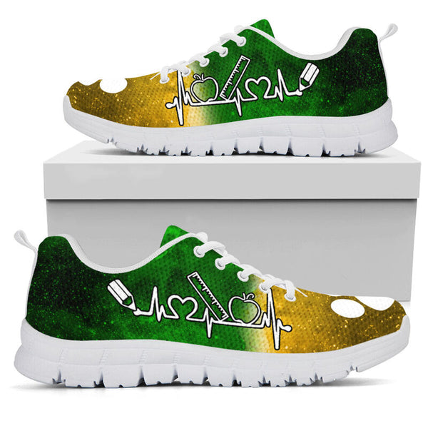 Teacher Paw Sneakers, Running Shoes, Shoes For Women, Shoes For Men, Custom Shoes, L- Love Sneakers