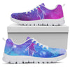 Lg Penguin Lovers In Galaxy World Sneakers, Runni- Love Sneakers