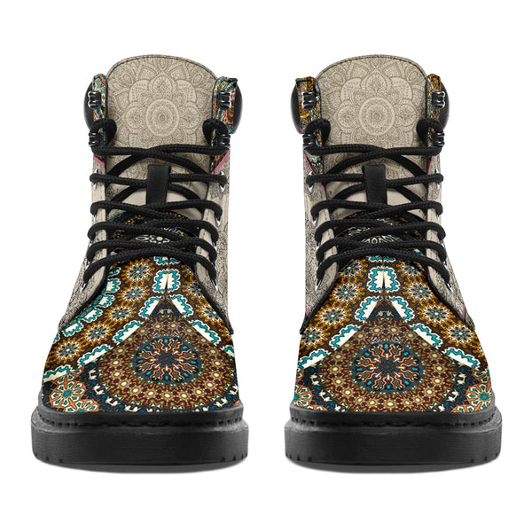 Octopus - Vintage Mandala Asboot - Love All Season Boots