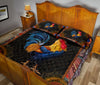 Chicken Mandala Quilt Bed Set 606793