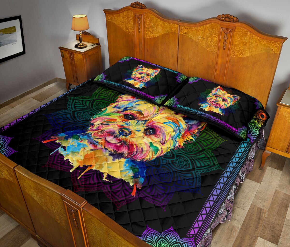 Quilt Bed Set - Shih Tzu 23 - Love Quilt Bedding Set