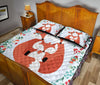 Fox Quilt Bed Set 67 - Love Quilt Bedding Set