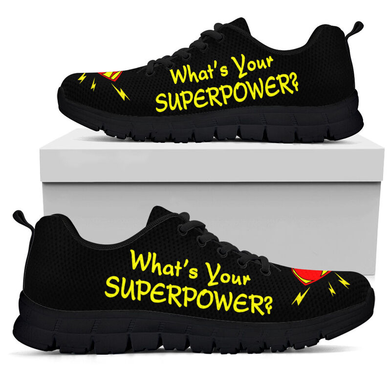 Lvn- What's Your Superpower Kd Sneakers, Running Shoes, Shoes For Women, Shoes For Men, Cust- Love Sneakers