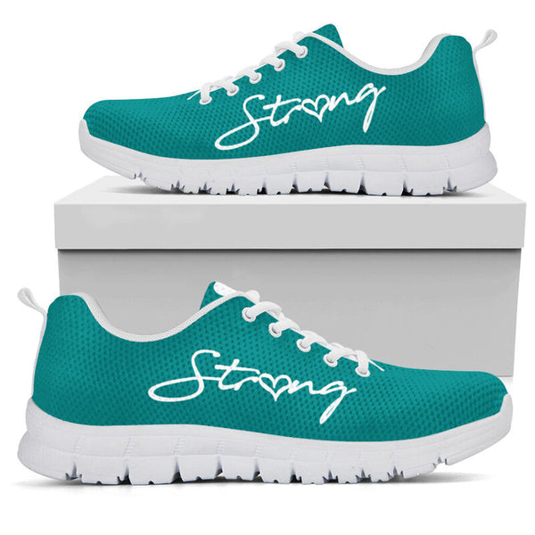 Retired Paraprofessional Strong Teal Kd Sneakers, Runni- Love Sneakers
