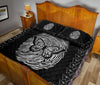 Butterfly Fingerprint Style Quilt Bed Set - Love Quilt Bedding Set