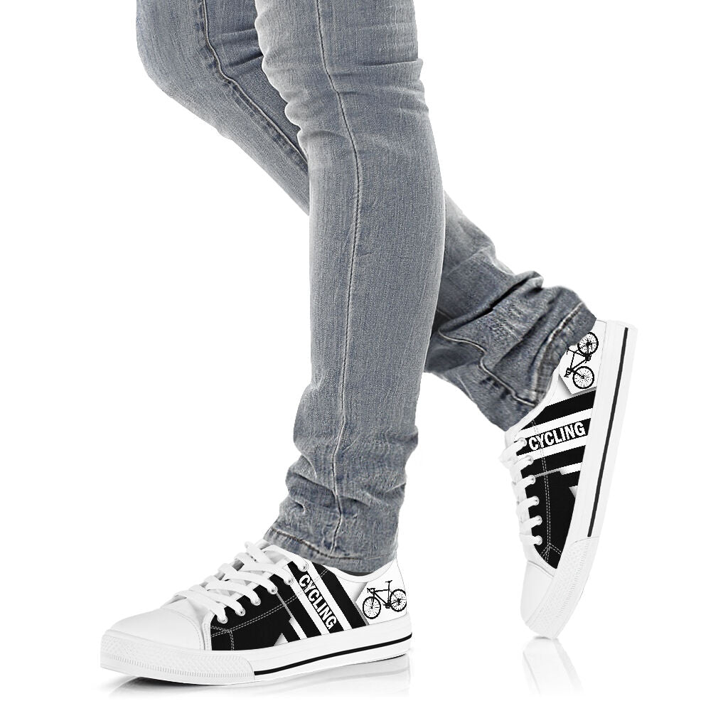 Cycling Black Line - Low TopShoe - Love Love Top Shoes