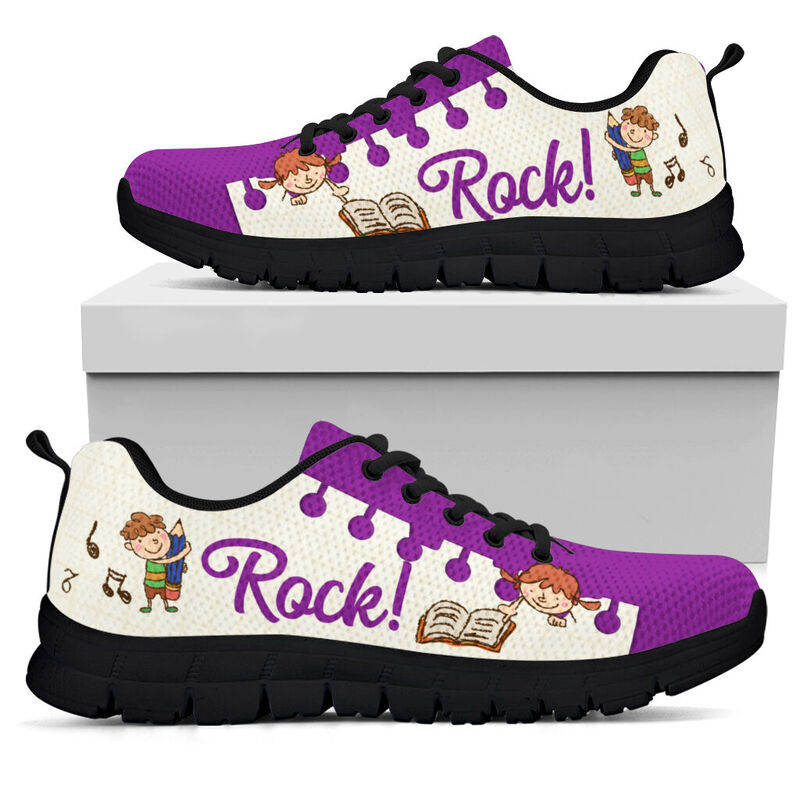 Head Start Teacher Rock Sneakers, Runni- Love Sneakers