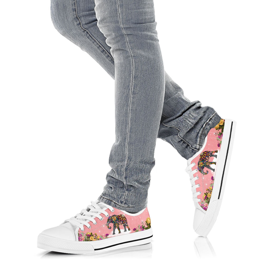 Elephant Flower - Low Top - El Shoe - Love Love Top Shoes