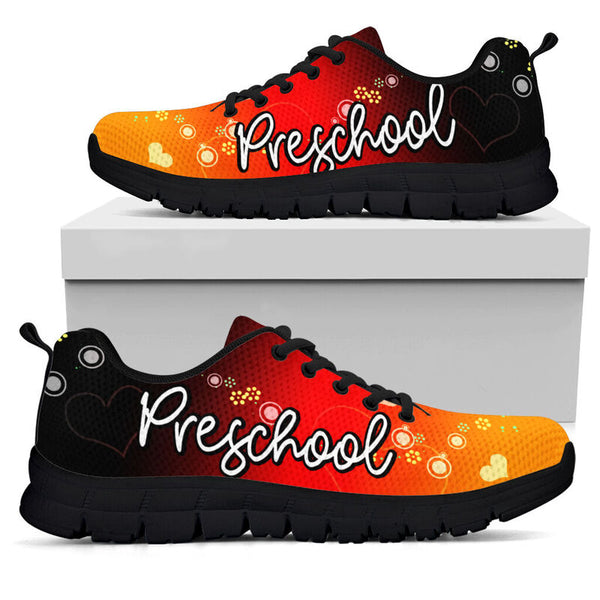 Preschool Pencil Flower Bro Sneakers, Running Shoes, Shoes For Women, Shoes For Men, Custom - Love Sneakers